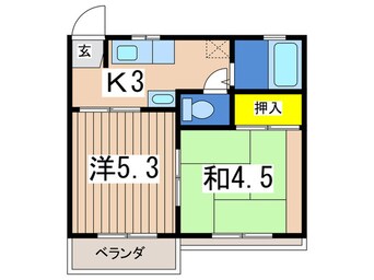 間取図 リバパーク