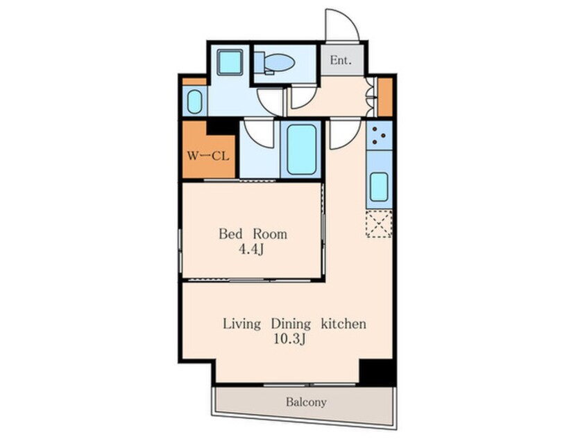 間取図 ブリューム西麻布