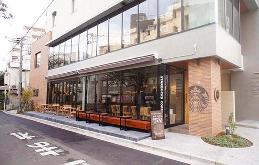 スターバックスコーヒー 奥沢2丁目店(カフェ)まで525m 緑が丘リビンハイツ