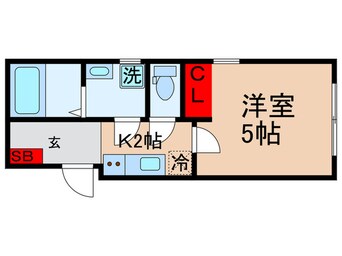 間取図 CLAIREA千住大橋