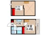 一刻館 1Kの間取り