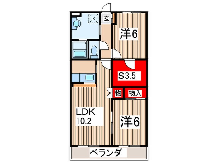 間取り図 スタ－ブルマンション春日部