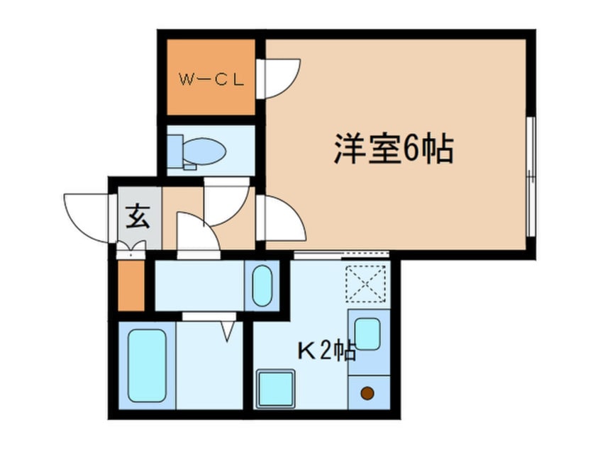 間取図 Ｂｒａｎｃｈｅ神楽坂