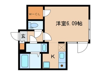 間取図 Ｂｒａｎｃｈｅ神楽坂