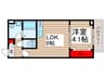 robot home 前原 1LDKの間取り