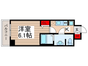 間取図 T-stage Keisei Higashinakayama