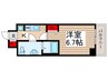 T-stage Keisei Higashinakayama 1Kの間取り