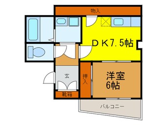 間取図 サンフジ