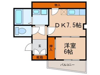 間取図 サンフジ