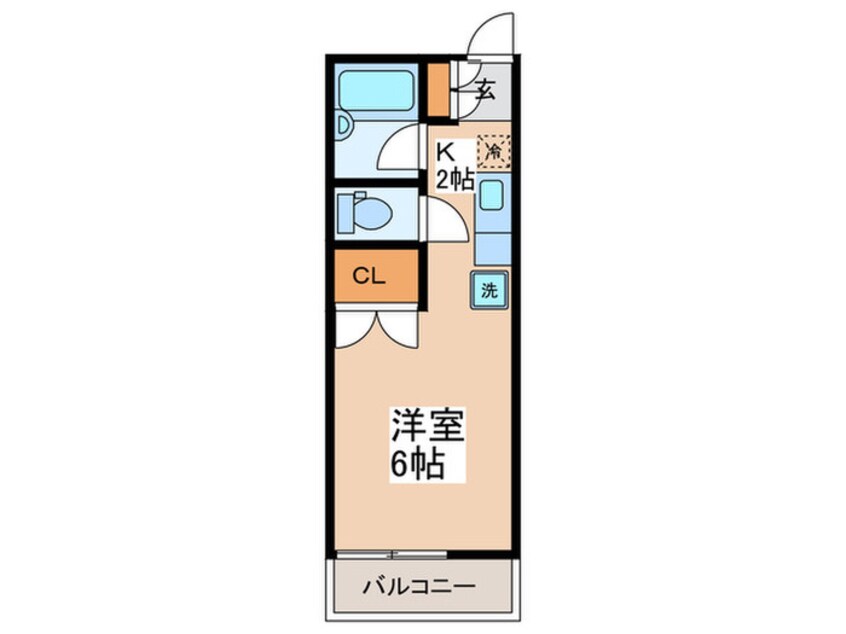 間取図 宝林ハイツ