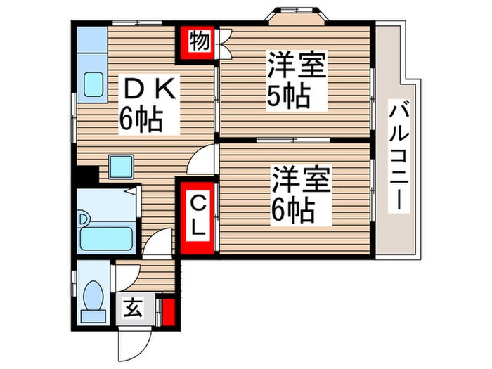 間取り図 キャッスル　イン