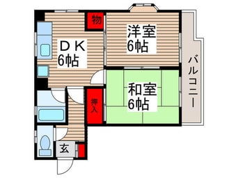 間取図 キャッスル　イン