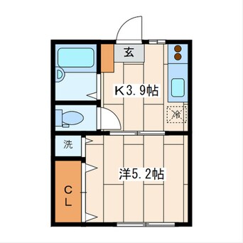 間取図 グリーンハイツ