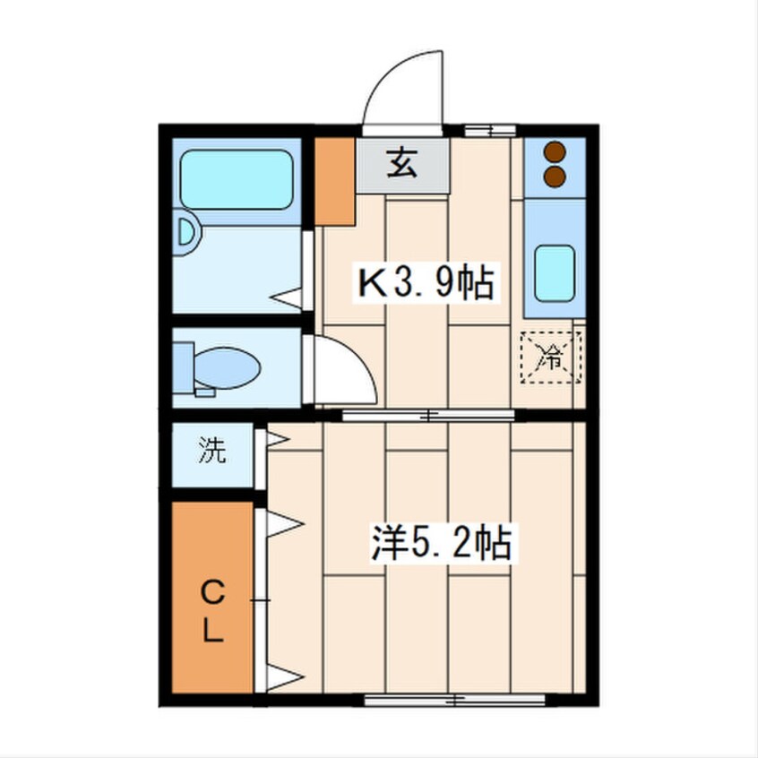 間取図 グリーンハイツ