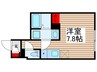 レピュア北千住レジデンスⅡ 1Rの間取り