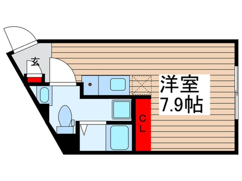 間取図 レピュア北千住レジデンスⅡ