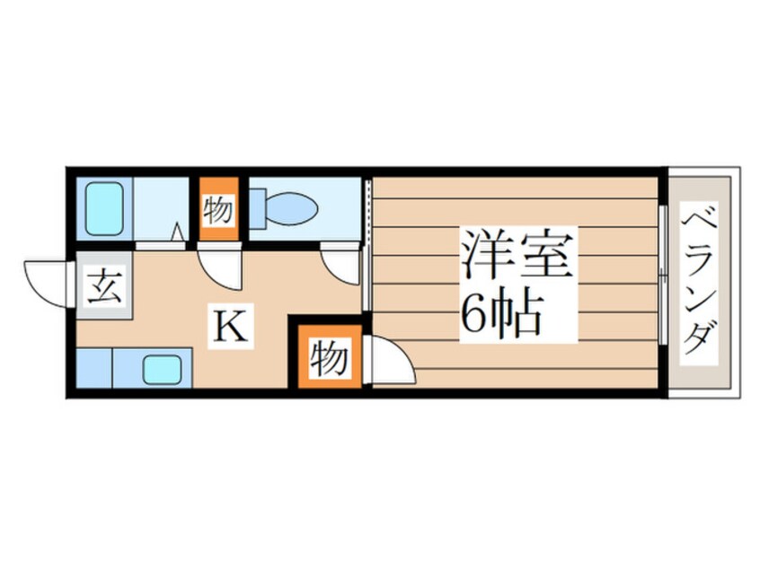 間取図 コーポジュネス