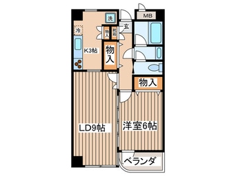 間取図 メゾンドラフィネ宮下