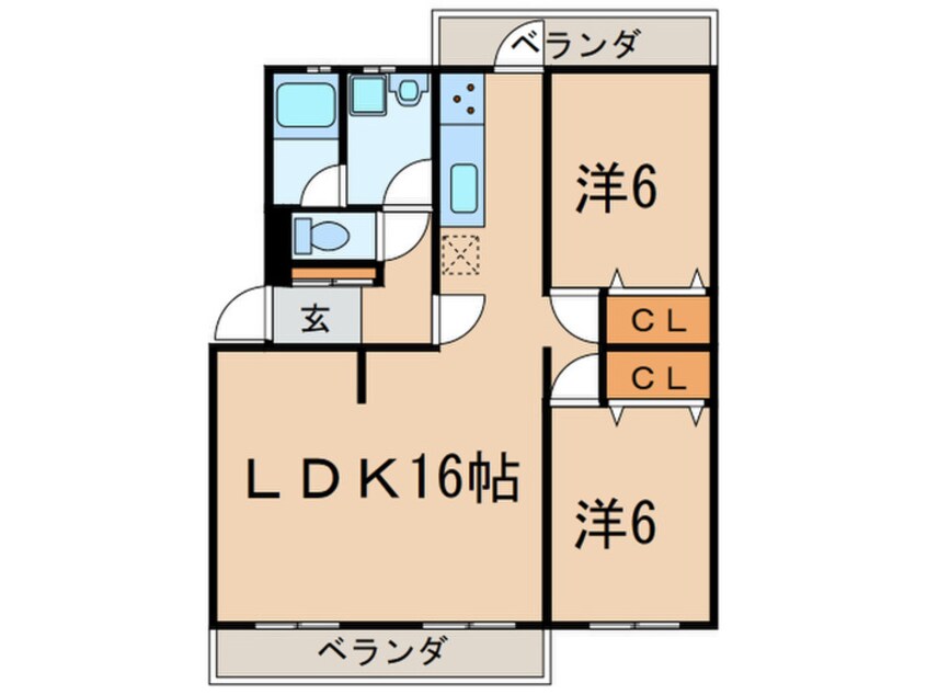 間取図 テレパレス文京千石　2号棟