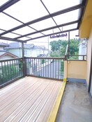 ベランダ・バルコニー 武蔵村山貸家