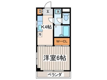 間取図 Ｌｅ　Ｃｌａｉｒ