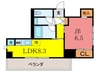 駒込レジデンス壱番館 1LDKの間取り