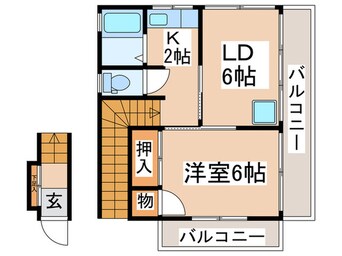 間取図 砧６戸建