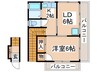 砧６戸建 1LDKの間取り