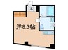 エルシア関町南 1Rの間取り