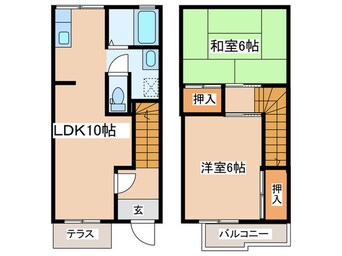 間取図 岡成B