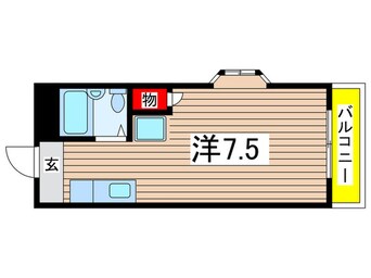 間取図 白旗ハイツ