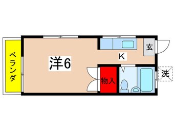 間取図 ハイツたつき