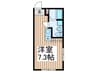 Light house 蕨中央 1Rの間取り
