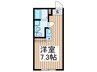 Light house 蕨中央 1Rの間取り