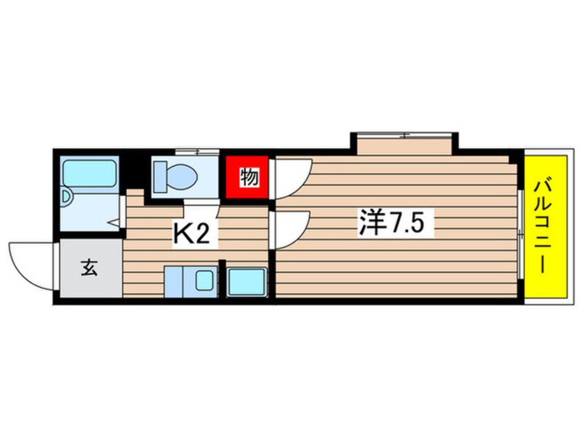 間取図 ジュネス向ヶ丘