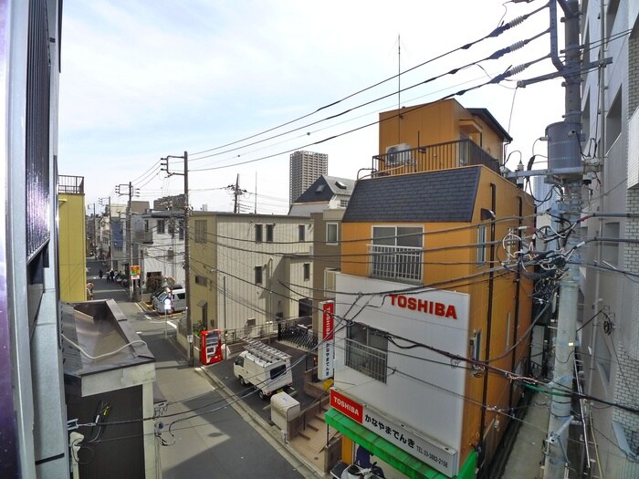 室内からの展望 カーサムジカ北千住