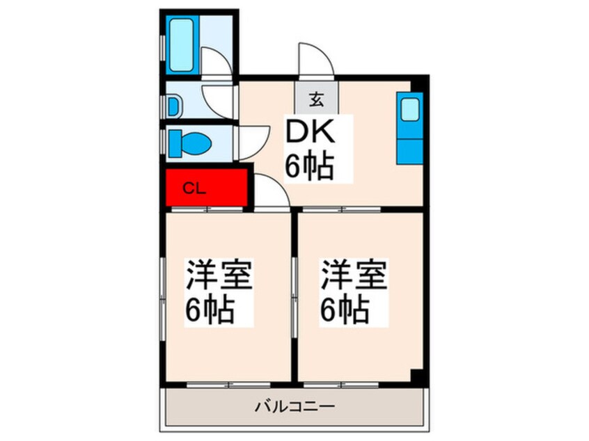 間取図 マイキャッスル浅川