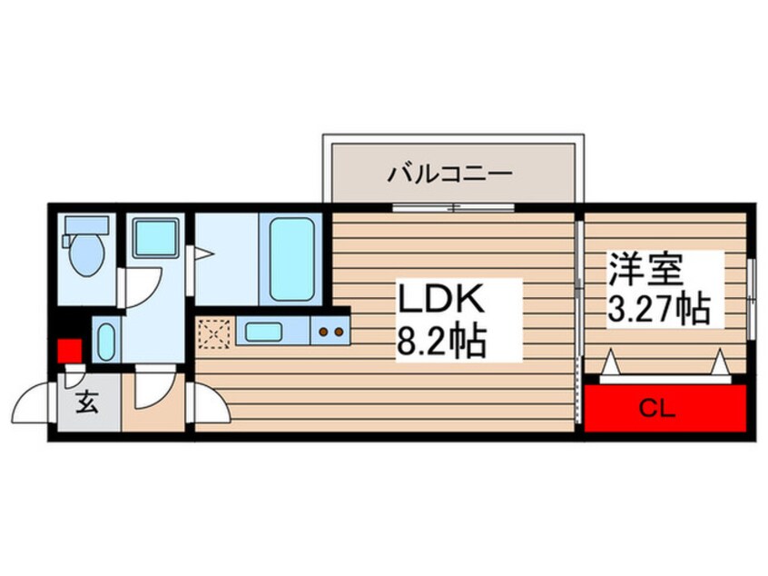 間取図 ルピナス北松戸