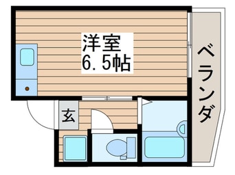 間取図 ミレアビターレ北千住