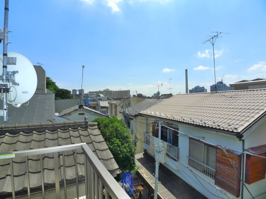 室内からの展望 ミレアビターレ北千住