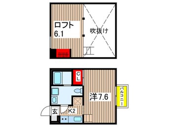 間取図 グランディール千葉