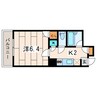 アートヒルズ横浜Ｂ棟 1Kの間取り