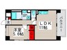 Ａｌｌｉｅ　ｓ　Ｍｅａｄｏｗ 1LDKの間取り