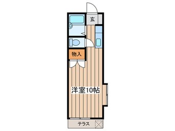 間取図 ハイツ一の森Ⅲ