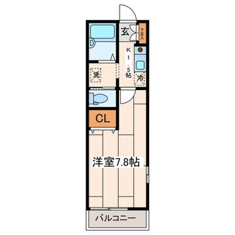 間取図 パレス菊名