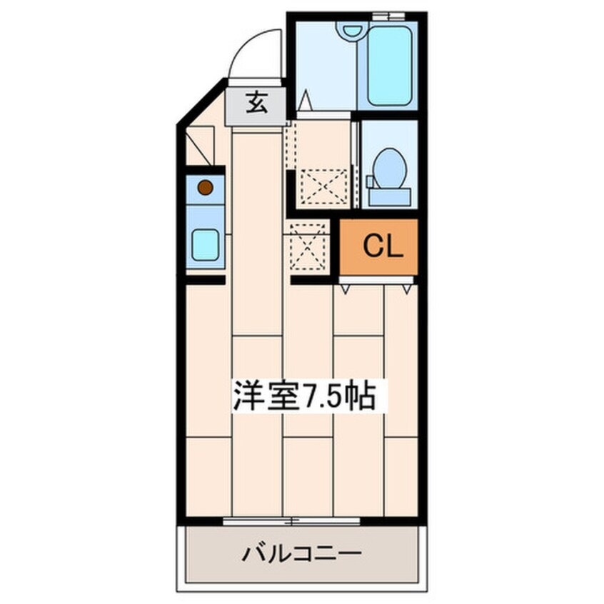 間取図 パレス菊名