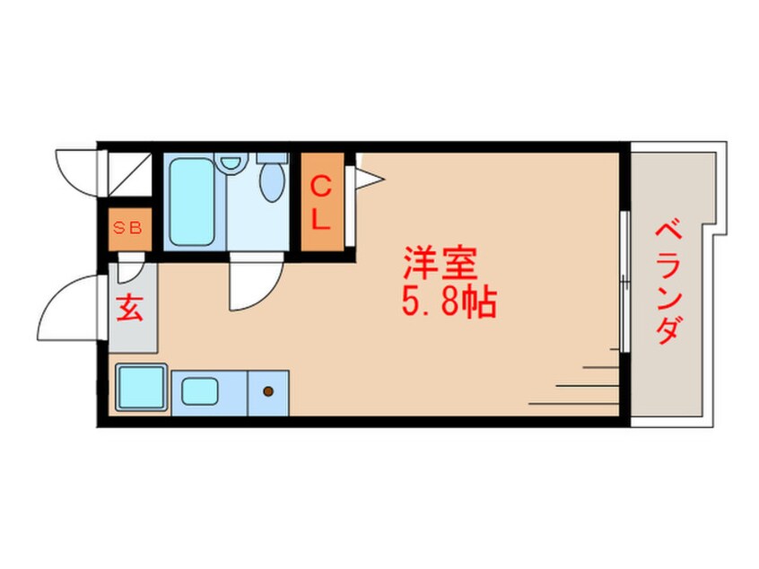 間取図 レグノ・ヴェルデ大山