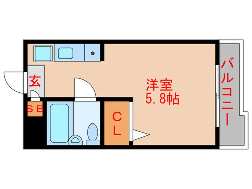 間取図 レグノ・ヴェルデ大山