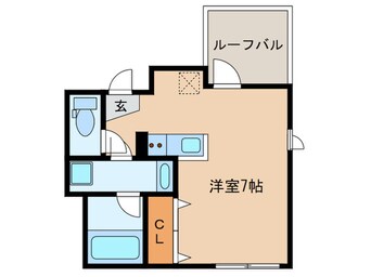 間取図 ガーデン中目黒Ⅲ