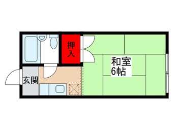 間取図 内藤コ－ポ